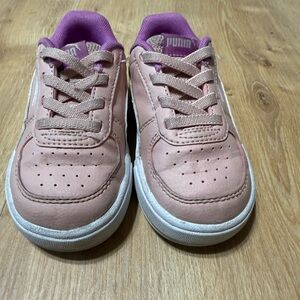 Puma Kids Light Pink Sneakers